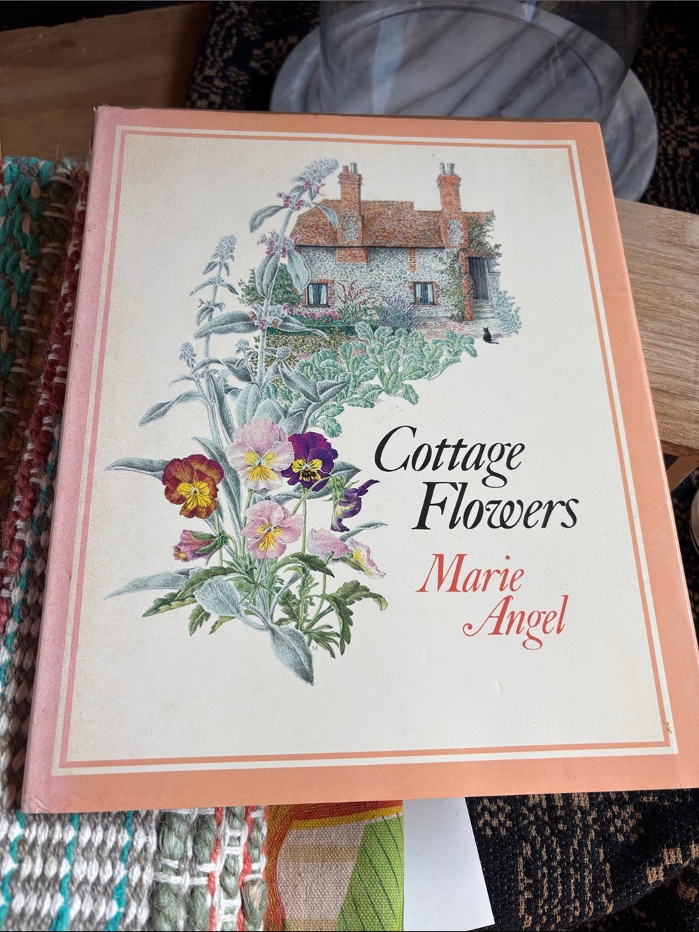 Cottage Flowers by Marie Angel - Illustrated Floral Hardcover